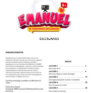 EBDV EMANUEL – NIVEL ESCOLAR