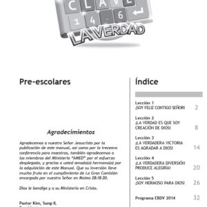 EBDV CLAVE 146 – NIVEL PRE-ESCOLAR