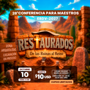 CONFERENCIA EBDV 2027 - "RESTAURADOS"